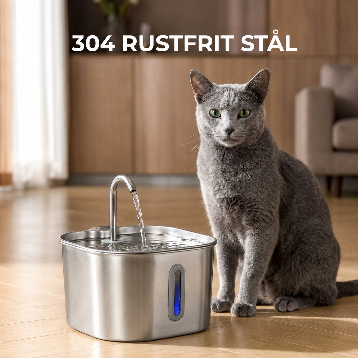 VitaCat drikkefontæne – 2,2 L