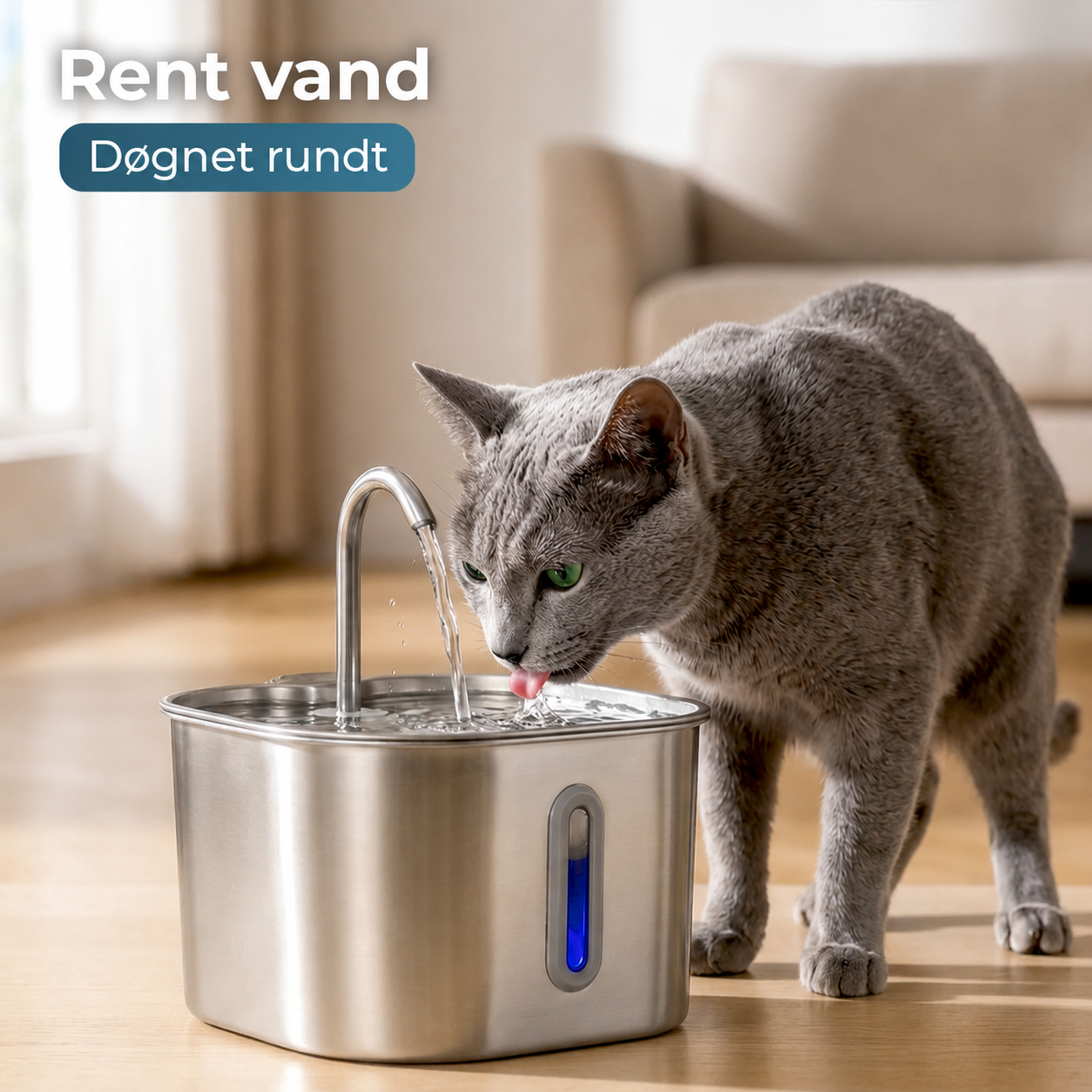 VitaCat drikkefontæne – 2,2 L