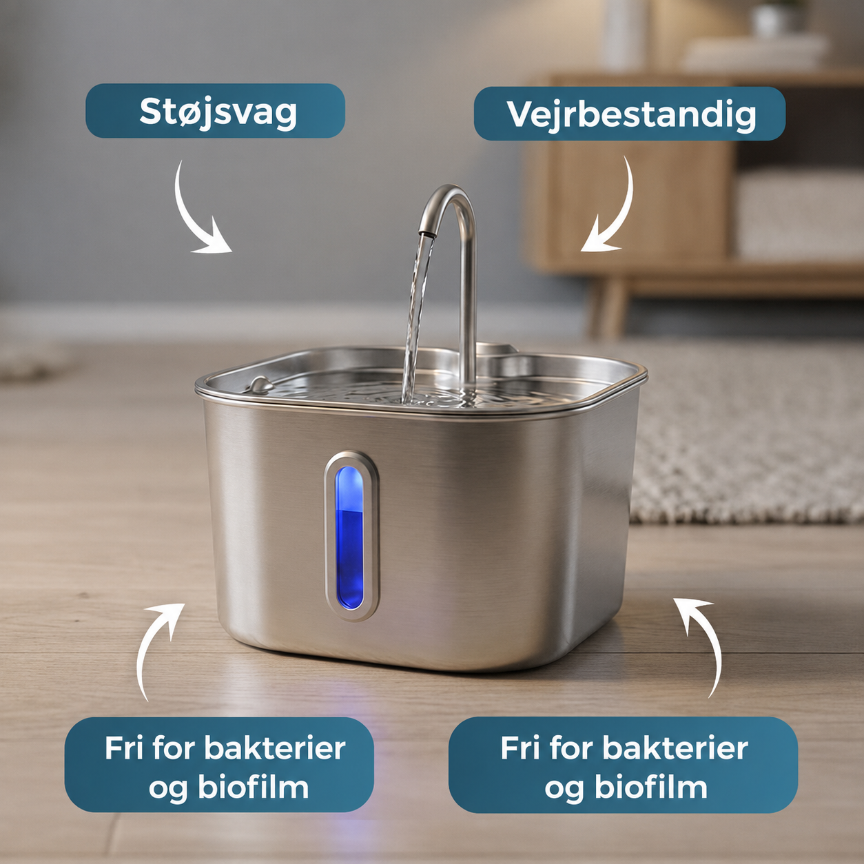 VitaCat drikkefontæne – 2,2 L