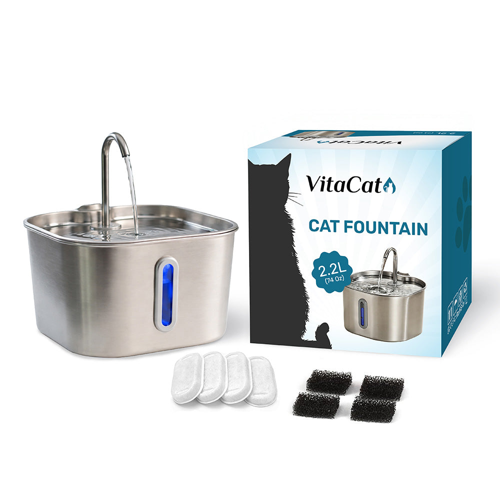 VitaCat drikkefontæne – 2,2 L